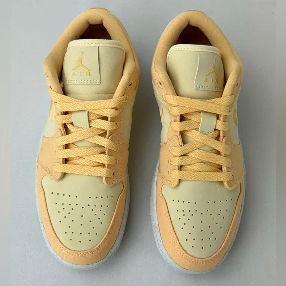 Women’s Nike Air Jordan 1 Low Celestial Gold / Multiple Sizes/ Brand New - Picture 6 of 9